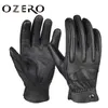 OZERO Heren Touchscreen Lederen Motorhandschoen Outdoor sport Volledige Vinger Fietsen Mountainbike Guantes Moto Handschoenen 220622