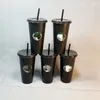 5 Piece Reusable Mug Tumbler Color Change Magic Original PP Food Grade 24oz/701-800ml With Straw HH22-194