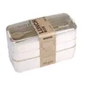 900 ml 3 lagen lunchbox stapelbare Japanse stijlen Bento Food Storage Container Microwavable servies lunch.