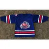 Nikivip Custom Herren Jugend Rochester Americans Eishockey-Trikot, Herren-Trikots in beliebiger Größe, Name oder Nummer, Top-Qualität