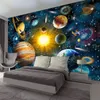 Wallpapers Custom 3D Po Wallpaper Kids Bedroom Modern Hand Painted Cartoon Universe Star Sky Planet Children Room Mural Background Wall