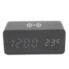 Boîtes de montres Cas Horloge numérique en bois Alarme de réglage facile pour OfficeWatch WatchWatch