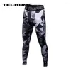 Pantaloni da uomo Marchio di abbigliamento Camouflage Uomo Fitness Pantaloni da uomo Compressione Pantaloni maschili Bodybuilding Collant LeggingsUomo Drak22