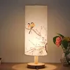 Çin rüzgar masa lambası modern çin yatak odası başucu masa lambası yaratıcı sıcak çin tarzı masa lambası H220423