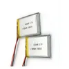 Super quality Li Polymer Battery 603048 3.7V 900mAh lithium batteries for GPS