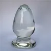 Crystal Glass Anal Plug Beads Butt Dilatador Balls Expander Small Dildo Sexiga leksaker för kvinnliga män
