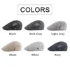 BERETS SOMMER MESH BERET HAT FÖR MÄN HÅLLBAKA BEACHABLE SOLID SVART WITE FLAT PEAKED CAP Women Outdoor Golf Driving Sboy Hatsberets