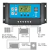 60A/50A/40A/30A/20A/10A CONTROL CONTROLLER PWM Controllers 12V 24V AUTO LCD DUAL USB 5V OUTPUT PLAN PV PV