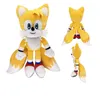 Фабрика оптовые 4 цвета 30 см. Новый сверхзвуковый еж Super Sonic Plush Doll Toy Kids's Gift