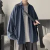 Camicia a quadri Marchio di moda da uomo con camicia casual versatile Cappotto coreano bei vestiti 220323