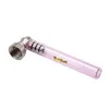 HomeyPuff Color Glass Pipe Brand логотип стеклянный одноразовый ручка Shisha Vape можно настраивать