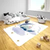 Teppiche Niedlicher Himmel und schlafender Elefant Modell Babyspielmatte Runder rechteckiger Kinderteppich Geborener SchnullerTeppiche TeppicheTeppiche