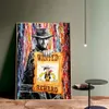 Nowoczesna sztuka graffiti poszukiwana nagroda na płótnie plakat druk sztuki ścienne obraz do salonu wystrój domu