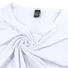 Local Warehouse Sublimation White Blank T-shirts Heat Transfer Modal Clothing DIY Parent-child Clothes S/M/L/XL/XXL/XXXL A12