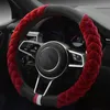 Coprivolante Copriauto Manico in peluche di cristallo Treccia Accessori interni caldi e antiscivolo CopristerzoSterzo