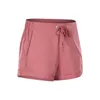 Shorts for Womens Casual Yoga Outfits Sport Yoga Shorts Lady Solid Color können außen abgenutzt werden.