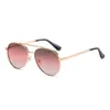 Vintage Metal Frame Sunglasses For Mens Luxury Women Designer Sunglass Pilot Fashion Sun Glasses