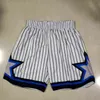 Pantalones de Orlando Magichell Ness retroceso de baloncesto pantalones retro de baloncesto McGrady Baloncesto americano 5 minutos pantalones rayados 953