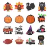 Nowy projekt Halloween Shoe Charms Pumpkin Lantern Decorations Trick or Treat Akcesoria Halloween Party Prezent Okropny film