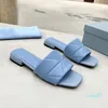 Designer Sandals Women High Heels Summer Leather flat Slippers Comfort Sandal Sexy Party Slipper 35-43