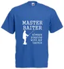 T-shirt de pêche drôle Joke Fisher Tee pour homme Comedy Tackle Top