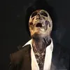 Korkunç kanlı ölü zombi kafa maskesi lateks ürpertici cadılar bayramı kostüm kafatası maskesi parti cosplay korku kanlı sahne yetişkin kostüm 220811728256