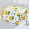 毛布スワッドリング冬の赤ん坊の茂みの毛布110 * 110cm 10層の綿のムスリンのキルト生まれ高密度通気性の多用寝具