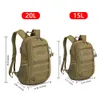 HBP extérieur tactique sac à dos militaire sacs à dos hommes 15L 20L étanche Sport voyage sacs à dos Camping Mochila pêche chasse sacs