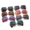 Sunglasses Celebrity Diamond Square 2022 Fashion Shades For Women Crystal Sun Glasses Original UV400SunglassesSunglassesSunglasses