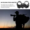 Tripods Tactical Ar Folding Stock Adapter Ar-15/M16 Gen3-M Hunting Accessories Black