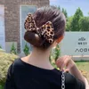 Nowe Kobiety Eleganckie Solidne Print Bun Maruko DIY Fryzura Making Hold Długie Narzędzia Bow Pałąki Hairbands Moda Akcesoria do włosów AA220323