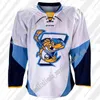 Throtedo Walleye Ice Hockey Jerseyメンズ刺繍ステッチ任意の数字と名前Jerseys