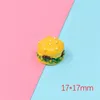 Simulazione di bambini Food Doll Bol Kitchen Miniature Finge Play Cucinare Pentola per pentole hamburger giocattoli interattivi per ragazze 1006