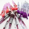 10pcs Professional Makeup Brushes Set Diamond Eyebrow Blush Powder Foundation Cosmetic Concealer Make Up Brushes Tools