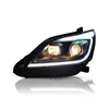 Auto LED Scheinwerfer Tagfahrlicht Für Toyota INNOVA DRL Front Lampe Blinker Montage Kopf Beleuchtung
