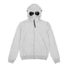 Sweats à capuche pour hommes Sweatshirts Hommes CP Sweat à capuche de haute qualité Coton Pull à capuche Sports Casual Mode Sweat-shirt Lunettes Décoration Lâche Oversize Hommes Femmes Zipper CP