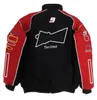 F1 Drużyna wyścigowa Suit Nowe pełne haftowane logo jesień i zimowa bawełniana sprzedaż kurtki