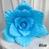 Decorative Flowers & Wreaths Giant PE Orchid Artificial Flower Decoration Home Wedding Background Road Leads Fake Foam Rose Shoppi276N