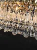 Lampes suspendues Lustre en cristal de luxe Ambiance européenne Restaurant Lumière dans la chambre Post-moderne Minimaliste Salon LampesPendentif