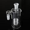 11 Drzewo broni Perc Szkło Ash Catcher 14mm lub 18mm Ash Catcher 45 Stope Ashcatcher Blue Green Clear Ash Catchers Ash-P10