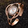 Wristwatches Women Bracelet Watches Top 2022 Gold Watch Ladies Quartz Wristwatch For Stainless Steel Montre Femme