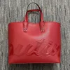 Dames Luxe trave Mode Tas brief Afdrukken designer bakken klinknagel echt leer composiet handtassen portemonnee boodschappentassen met sm241y