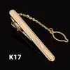 Laser Engraving Tie Clip Fashion Style Gold Color Men Gifts Wedding Luxury Jewelry Business Tie Pin