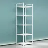 Golden Landing Coat Hängare Kläder Sovrum Möbel Butik Golvställ Enkel Display Racks Double Bent Intermediate Shelf Parallel Bars Sidhängare