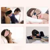 Travel Rest Aid Eye Mask Sleeping Cover 3D Wireless Padded Soft Eyes Mask Blindfold Bluetooth Music Eyepatch Relax Beauty Tools221211j