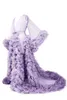 Lilac Maternity Prom -klänningar ren tyllfotroklatt sexig fotoshoot klänning skräddarsydd långa rena puffiga festklänningar