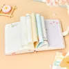 Notepads PU Buckle Diary Journal Travel Diy Notebook School Kids Gift Item Colored Inside Pages Planner Accessories 2022