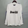 REAL RETRO MADRIDS SOCCER JERSEY LONG SLEEVE SHIRTS GUTI RAMOS SEEDORF CARLOS 10 11 12 13 14 15 16 17 Ronaldo Zidane Raul 00 01 02 03 04 05 06 07 Finały Kaka 9