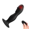 Massager zabawki seksu Analne zabawki 10 prędkości masażer prostaty z zdalnym elementem erotycznego akcesorium wtyczkowe wibrator dildo dla 6073321