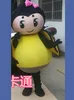 Mascote boneca figurino bee hornet mascote traje fantasia bee